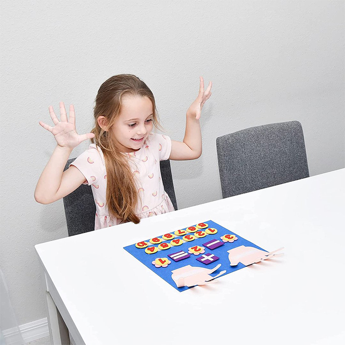Felt Board Finger Numbers Counting Toy-Buy 2 Save $5!