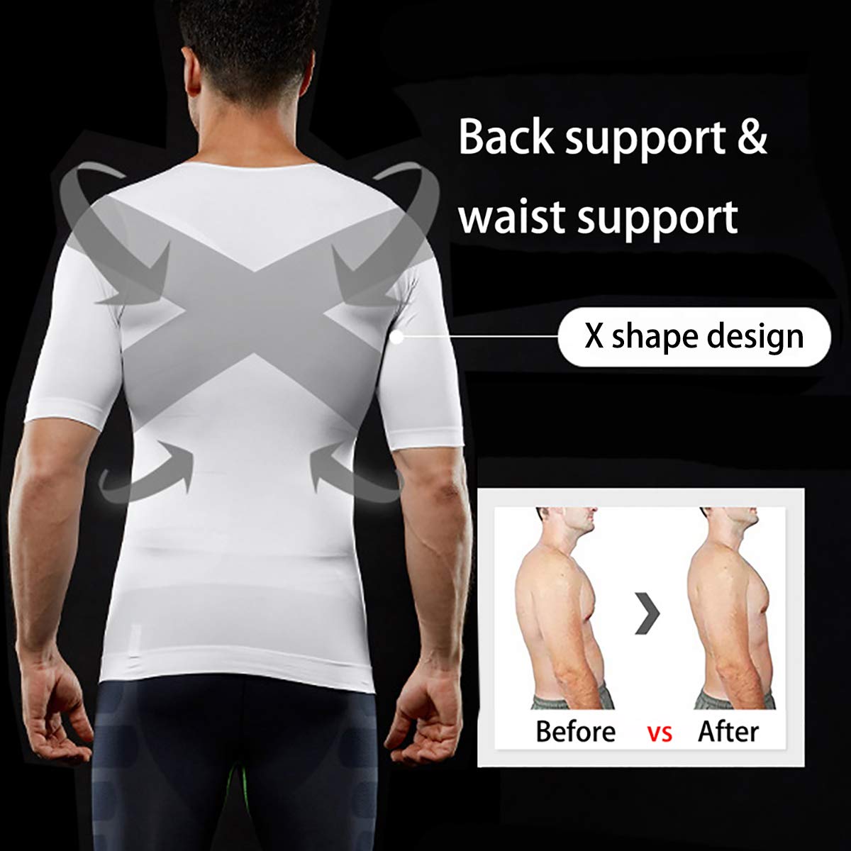 2022 Men Short Sleeve Fitness T Shirt