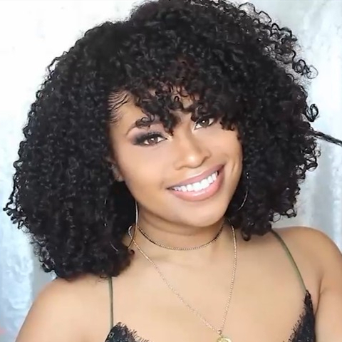 Halloween Special Sales | 2021 MOST REALISTIC WIG Natural Afro Curly Wig