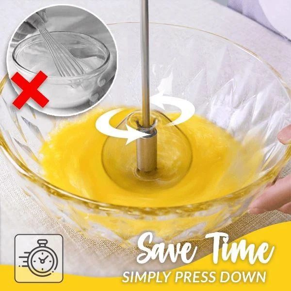 💖Buy 2 Get 1 Free🔥Stainless Steel Easy Whisk