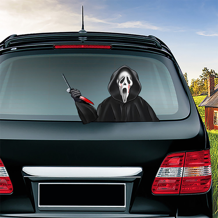 Knift Reaper Car Wiper Sticker