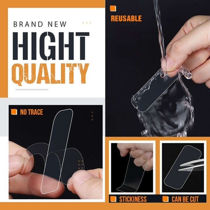 Reusable Multifunctional Double Sided Adhesive Tape（60 PCS）