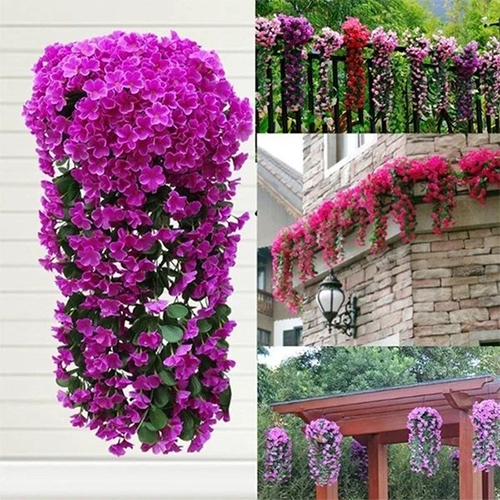 🌺Vivid Artificial Hanging Orchid Bunch🌷
