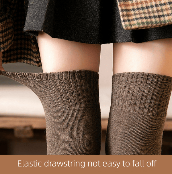 Thickening warm knee-length socks