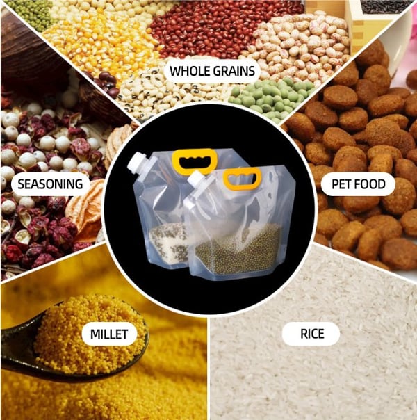 (🔥SUMMER HOT SALE) Grain Moisture-proof Sealed Bag(Send funnel）
