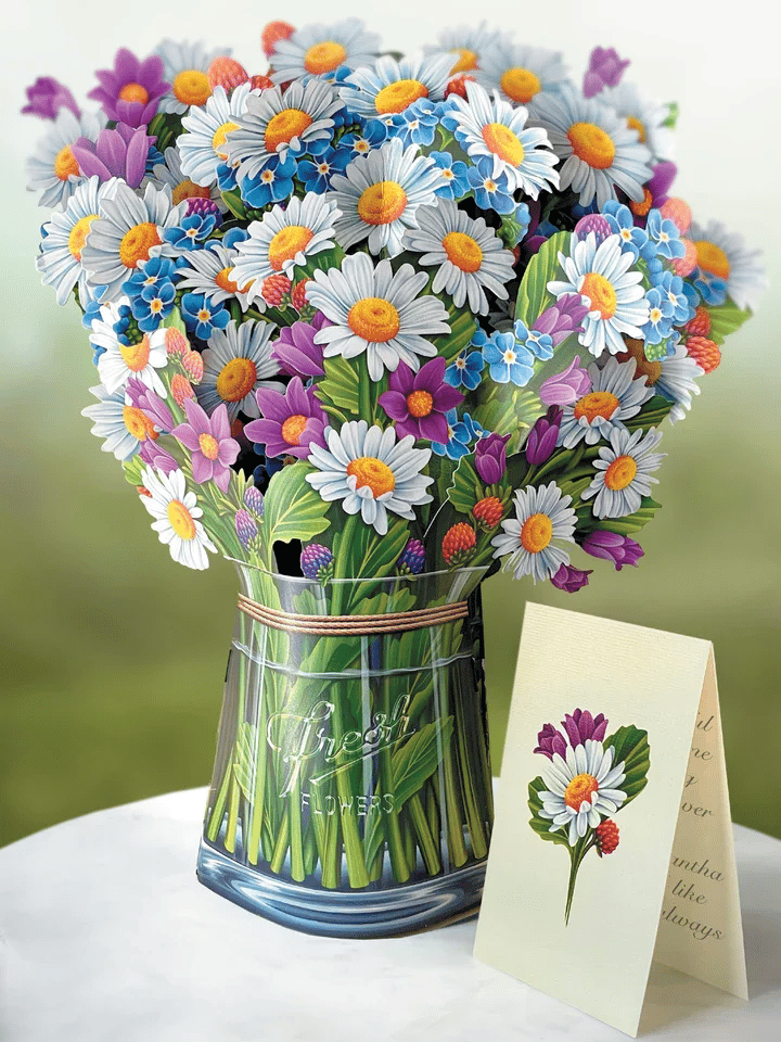 🎁Mother's Day Gift💐Pop Up Flower Bouquet Greeting Card(Buy 3 Free Shipping)
