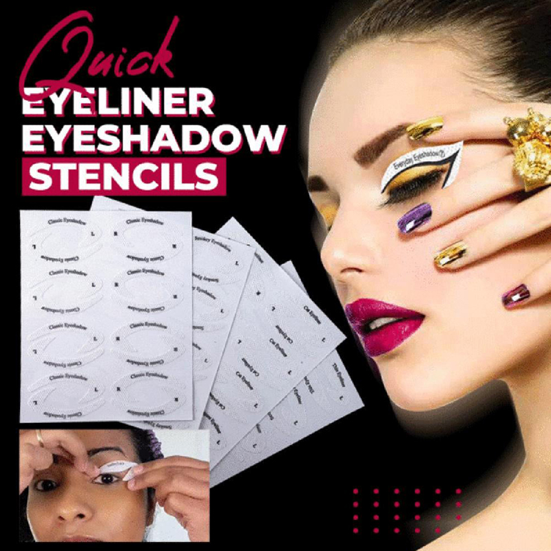 Eyeshadow Eyeliner Template Shaping Sticker