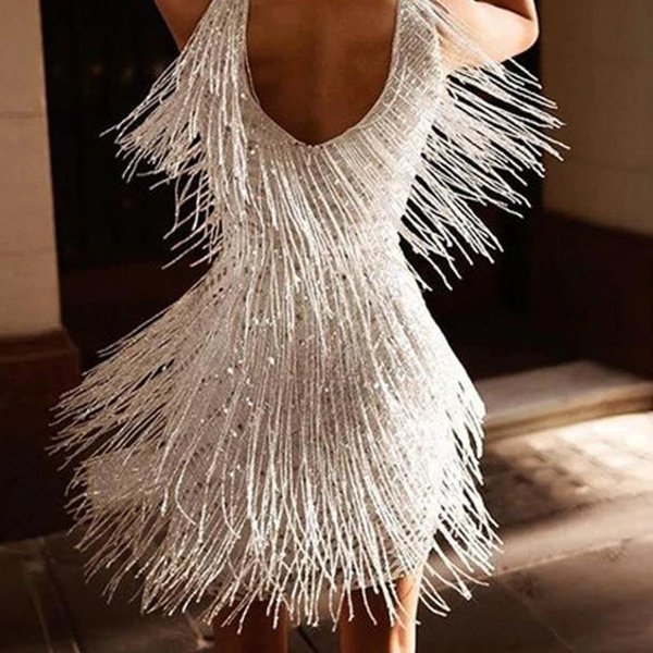 Sexy Elegant Party Tassels Dress ✨BEST SELLER
