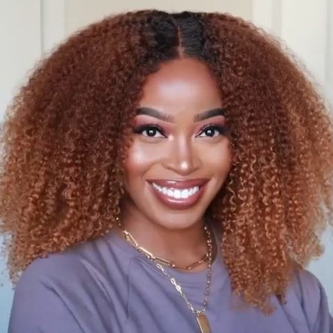 New Year Special 50% Sales | 2021 NEW Kinky NO GLUE NO GEL Curly Style