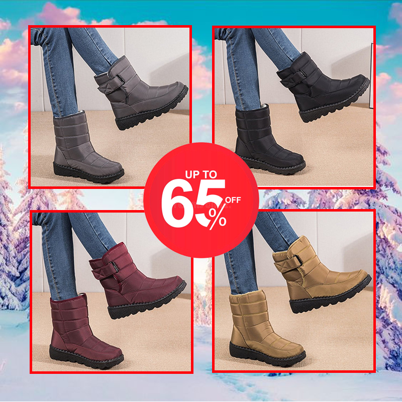 🔥Women's Fashion Winter Warm Snow Boots High-tube Waterproof Non-slip Boots🔥
