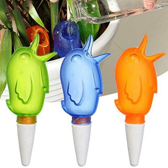 💖 Arbor Day Hot Sale-50%Off🔥Self Watering Spike Planter Drip Watering Bird🌱(80ML)