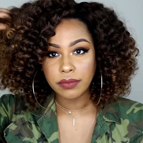 Christmas Special Sales | 2021 New Color Perfect Natural Kinky Curly wig