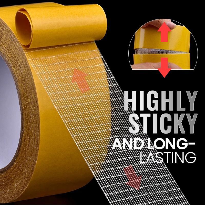💖Hot Sale-Buy 2 Get 1 Free🔥Powerful Gridding Double-Sided Tape