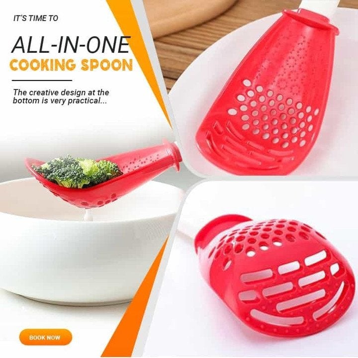 (🎄Christmas Flash Sale🎄 - BUY 2 GET 1 FREE)——MULTIFUNCTIONAL KITCHEN COOKING SPOON