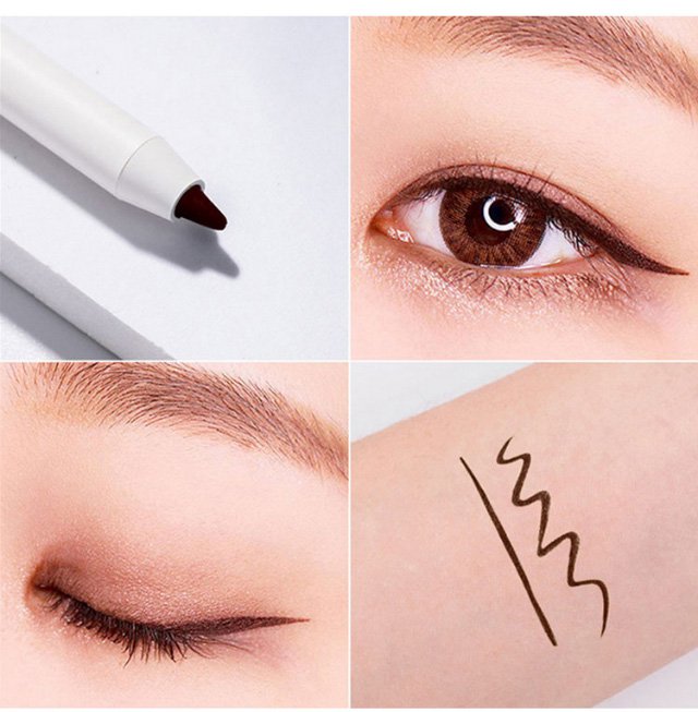 NON-SMUDGING, WATERPROOF AND LONG-LASTING EYELINER PENCIL