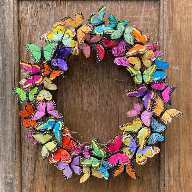 💖 Arbor Day Hot Sale-50%Off🔥Beautiful Butterflies for Spring Door Decor