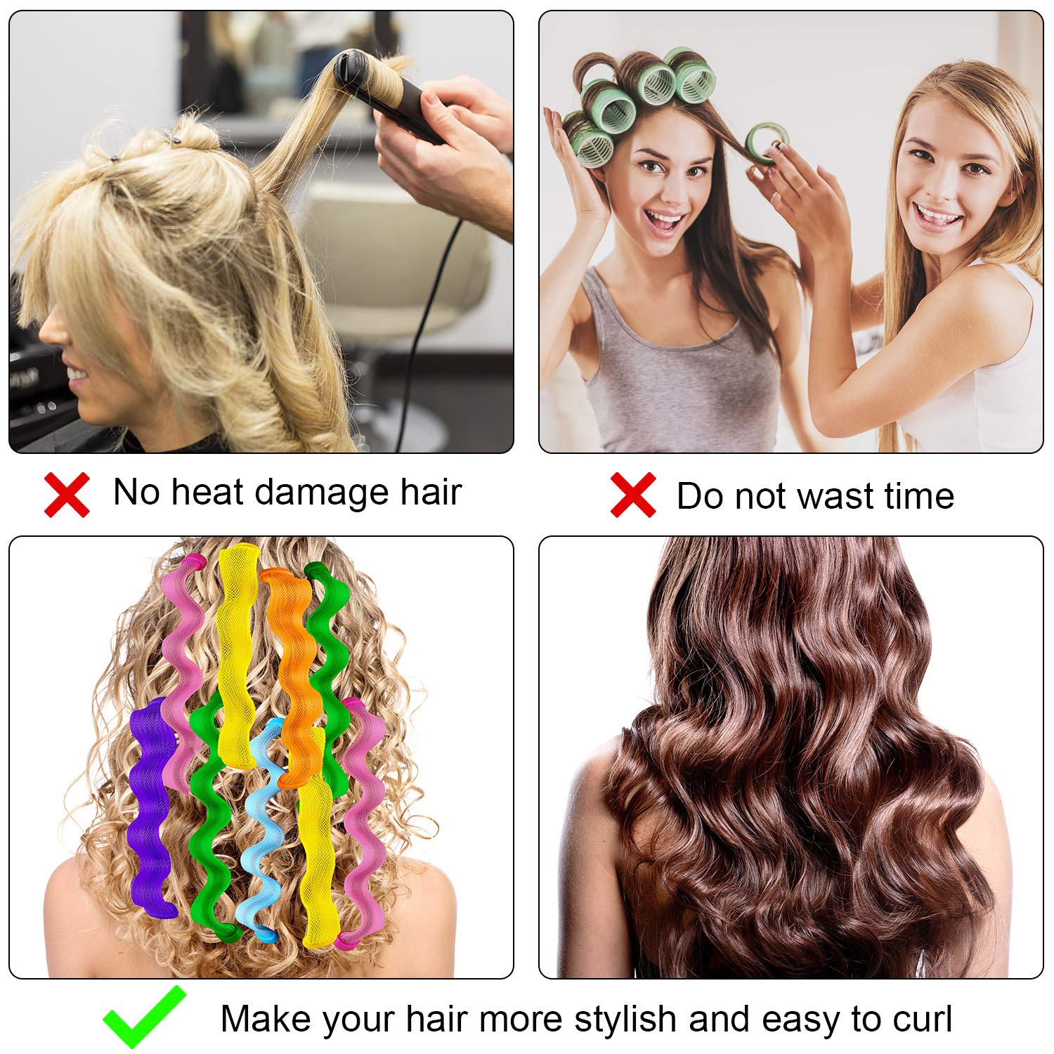 No Heat Spiral Curls - Special 50% OFF Today