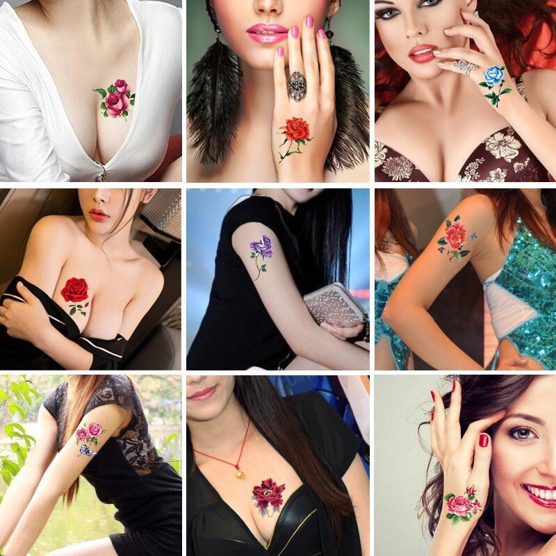 ⏰LAST DAY 50%OFF⏰ 50 PCS Trendy 3D Tattoo Stickers