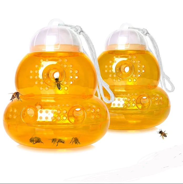 (🔥Summer Hot Sale - 48% OFF)-Wasp Trap for Hornet Bees Yellow Jackets