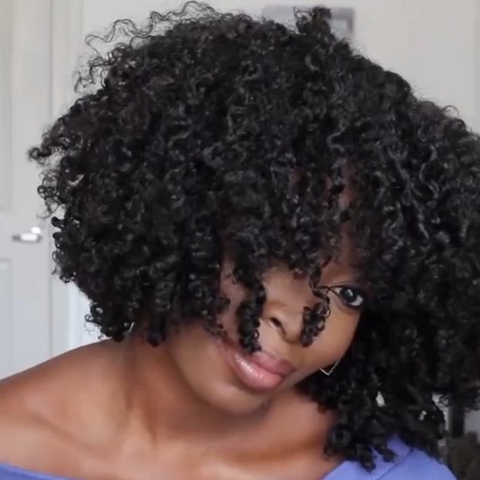 Special OFF | 2021 New High Quality Natural Afro Curly Wig