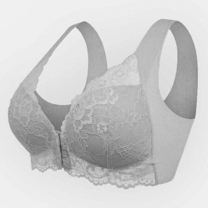 Women Front Closure 5D Beauty Back Sports Comfy Bra