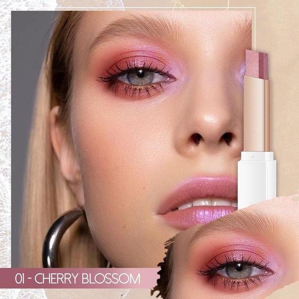 (🔥HOT SALE NOW-Buy 2 Get 1 Free) PERFECT DUAL-COLOR EYESHADOW STICK