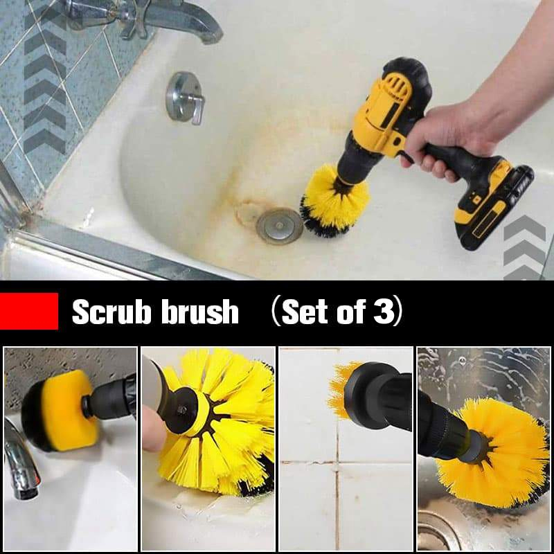Drill Brush Cleaner Kit