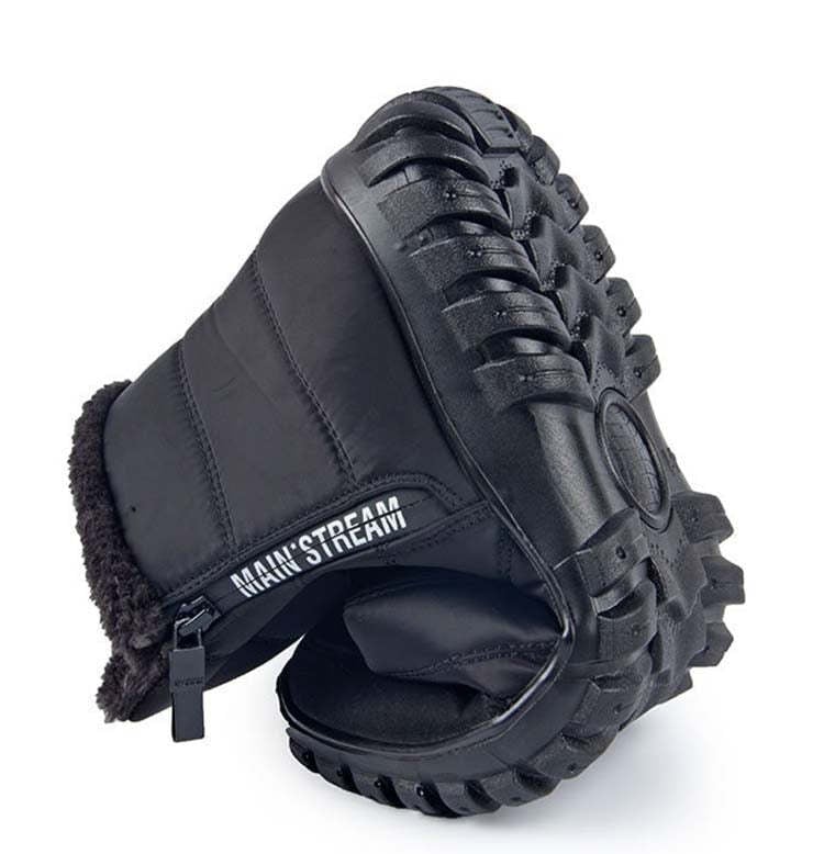 (🎁2022-Christmas Hot Sale- 45% OFF)-Men's Waterproof Warm Cotton Zipper Snow Ankle Boots