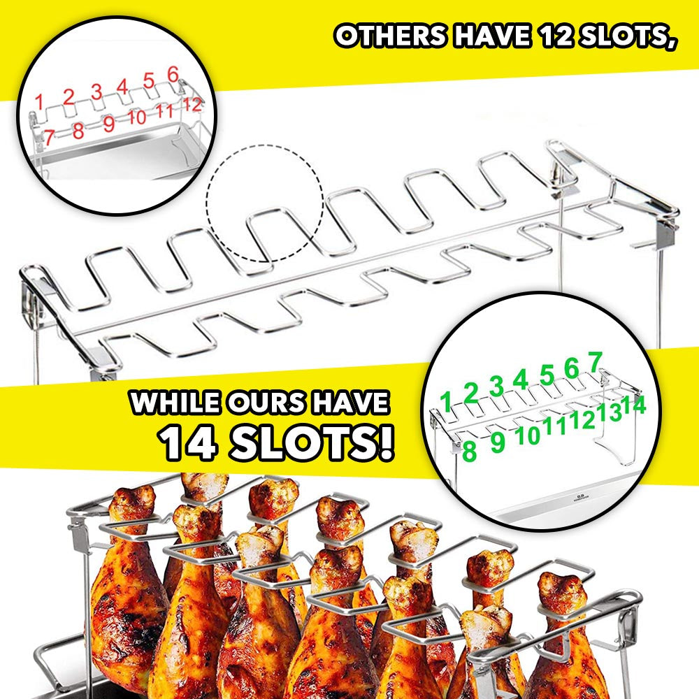🔥🎉Father's Day Pre-sale - 50% OFF🔥Roasted Chicken Rack Holder