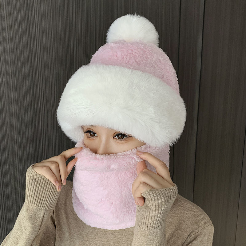(🎄CHRISTMAS SALE NOW-48% OFF) 2 in 1 Mask Scarf Knitted Hat