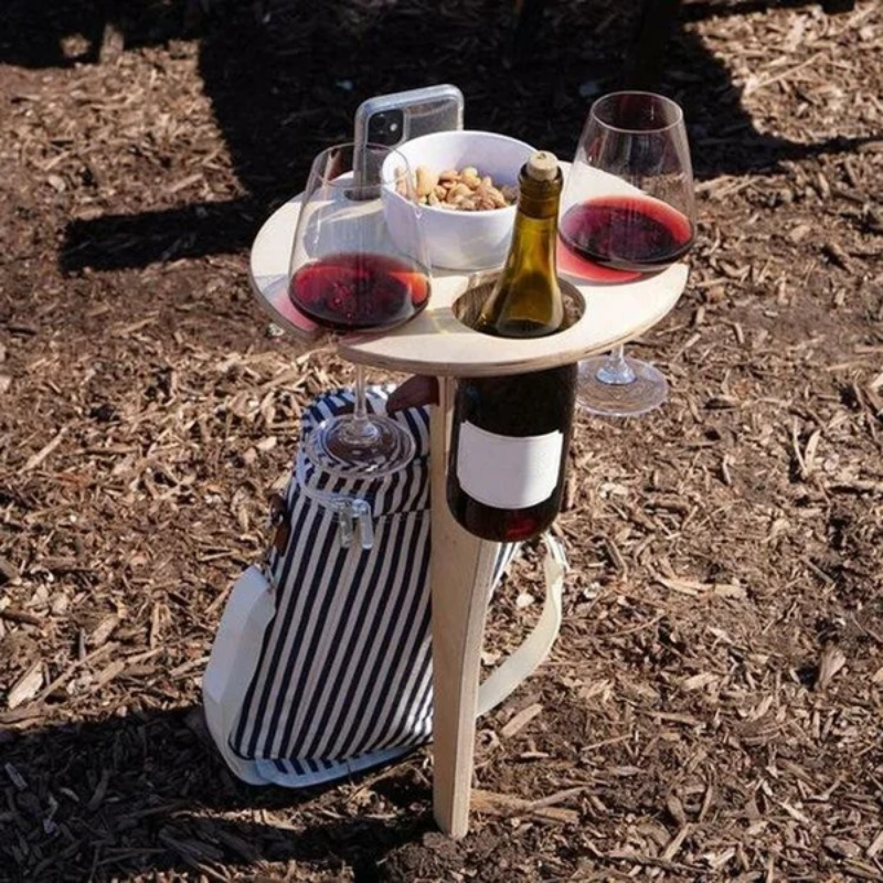 💖Summer Hot Sale-50%Off🔥Outdoor Folding Wine Table