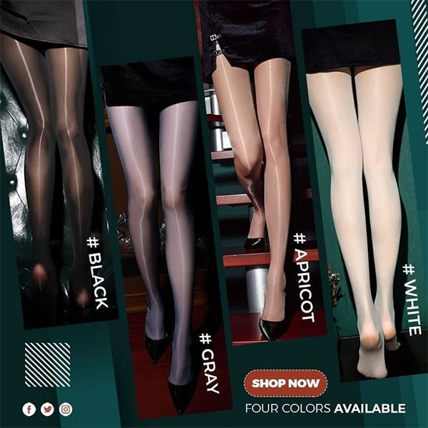 Pearlescent Silk Stockings Pantyhose - For All Women Of All Sizes