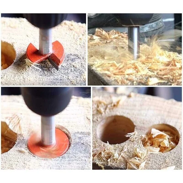 Positioning Woodworking Drill Bit
