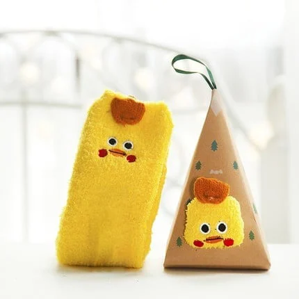 🎁Christmas Style Thickened Warm Socks Wiht Gift Wrapping
