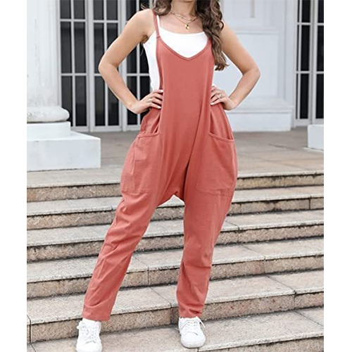 HOT SALE 50% OFF🔥Wide Leg Jumpsuit with Pockets