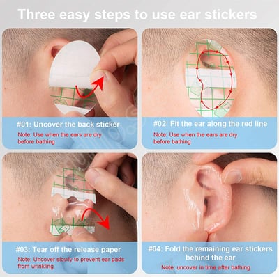 🔥Summer Sale -50%OFF👼Baby Waterproof Ear Stickers