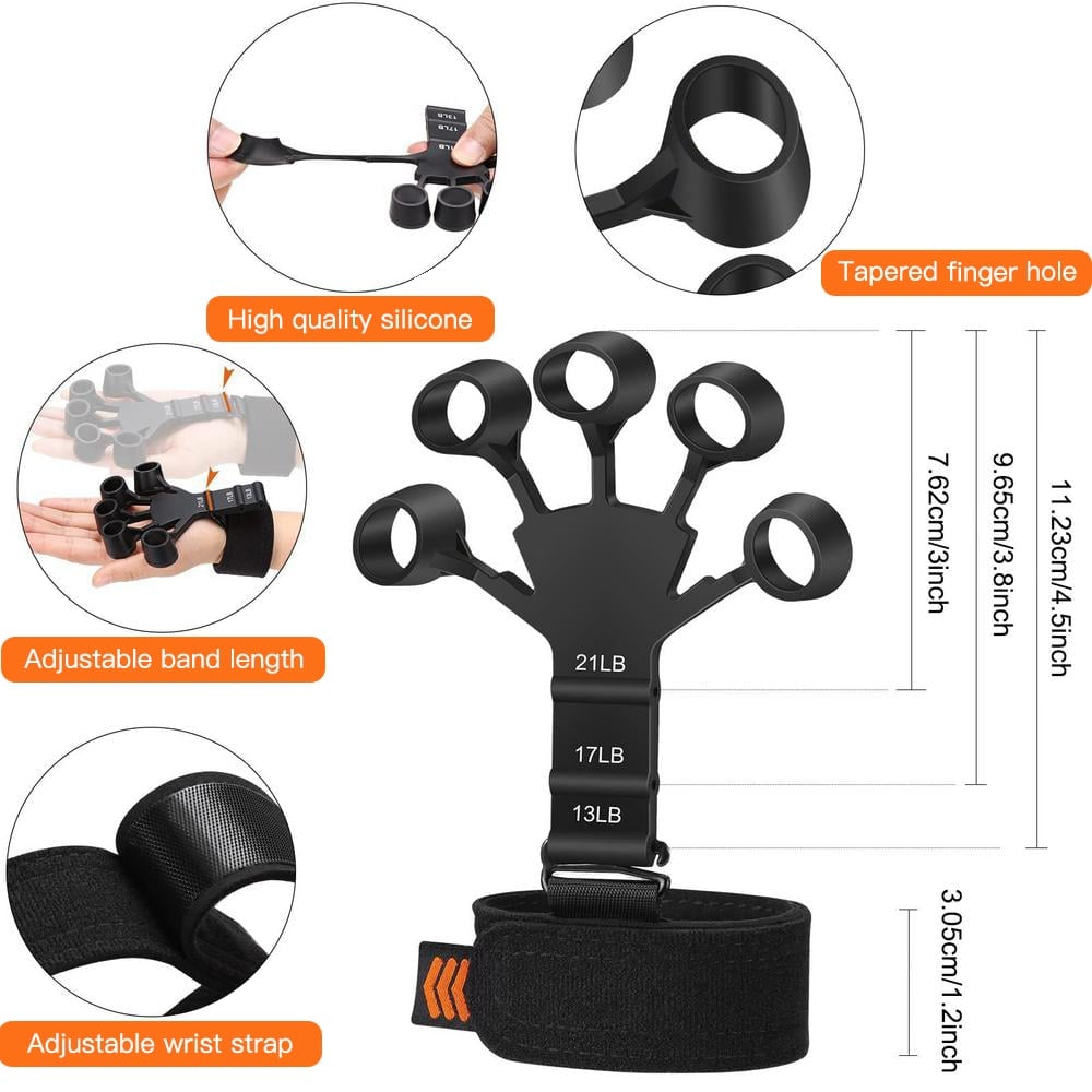 (⚡Last Day Promotion 70% OFF)🔥6 Resistant Level Finger Exerciser