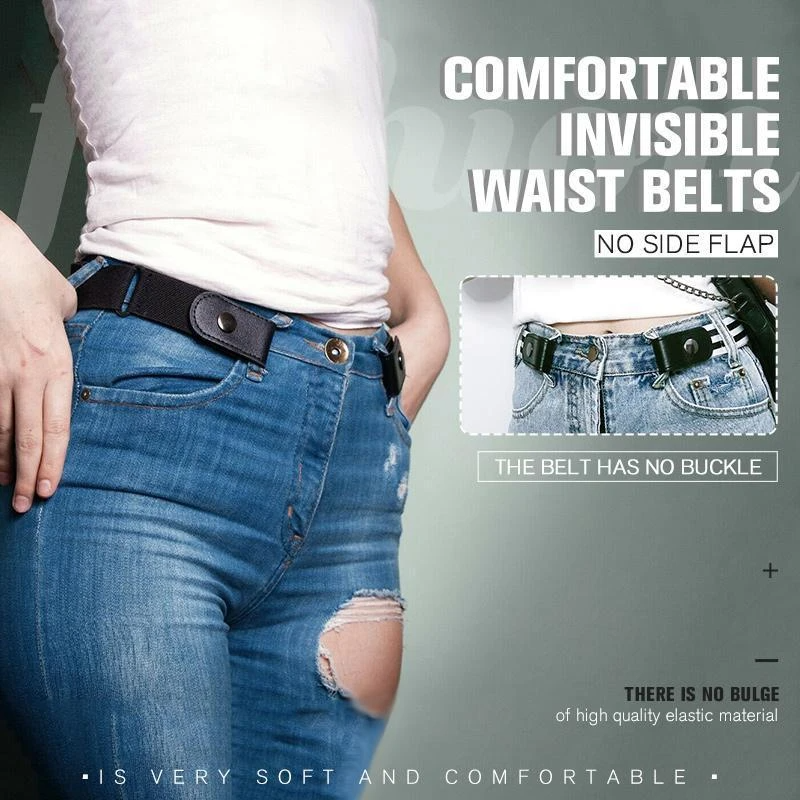 (50% OFF NOW) - Buckle-free Invisible Elastic Waist Belts
