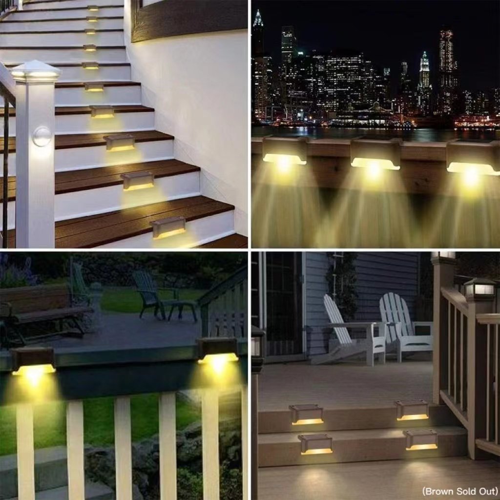 LED Solar Lamp Path Staircase Outdoor Waterproof Wall Light🔥BUY 3 GET 2 FREE