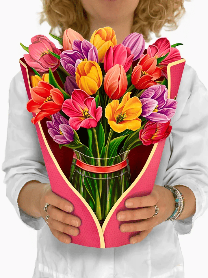 🎁Mother's Day Gift💐Pop Up Flower Bouquet Greeting Card(Buy 3 Free Shipping)