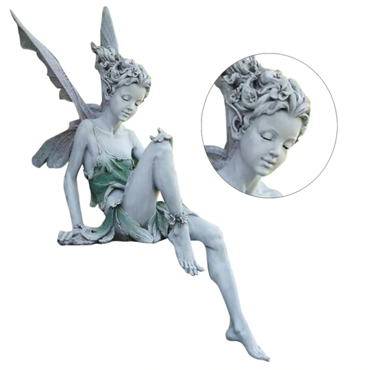 💖 Arbor Day Hot Sale-50%Off🔥sitting fairy sculpture