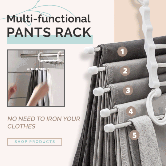 Multi-functional Pants Rack（🔥Buy 2 Get 1 FREE -3PCS🔥）