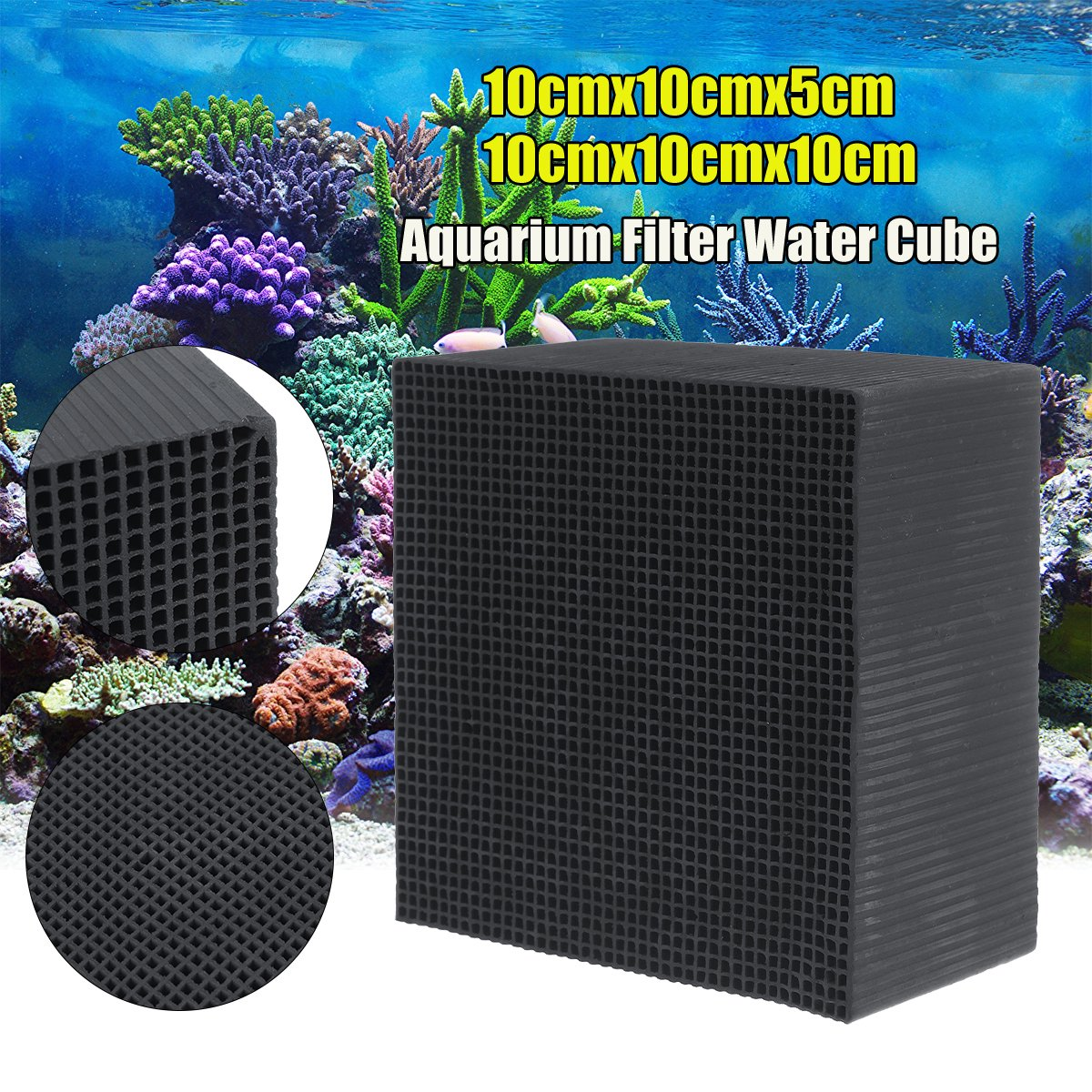 Aquarium Water Purifier Cube