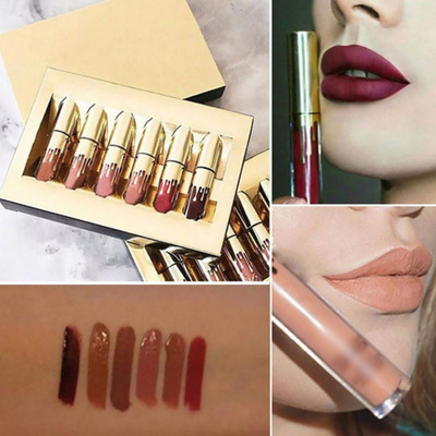 GO Matte Water-proof Liquid Lipstick Set (6 PCS Lipstick)