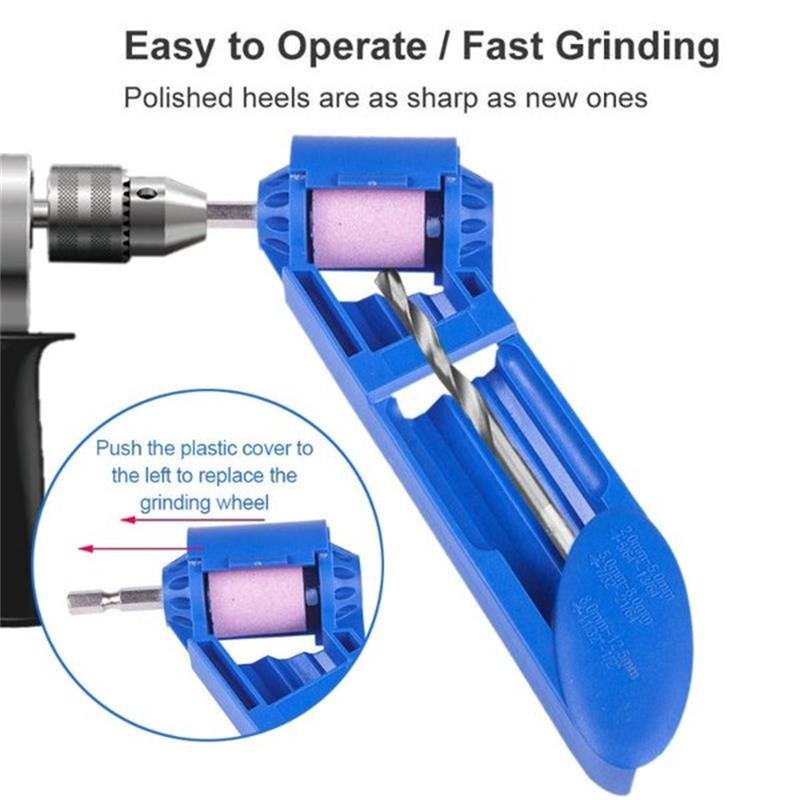 Portable Drill Bit Sharpener(with Grinding wheel)