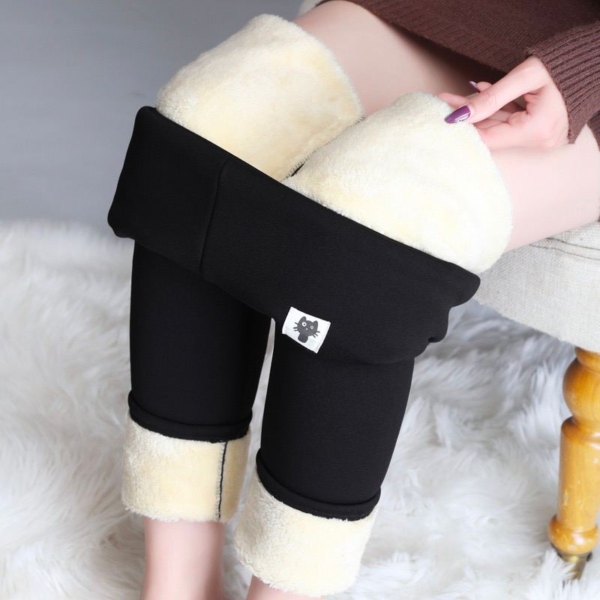 Winter Thermal Leggings High Waisted Pants For Women