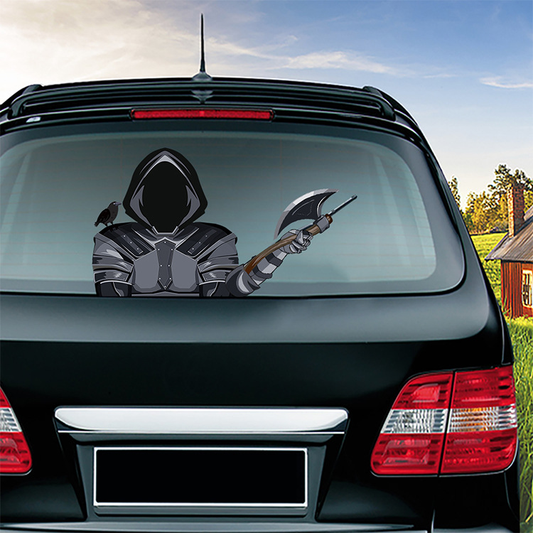 Dark Knight Car Wiper Sticker