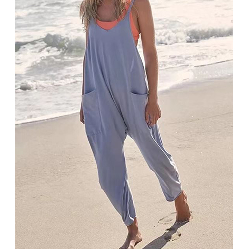 HOT SALE 50% OFF🔥Wide Leg Jumpsuit with Pockets