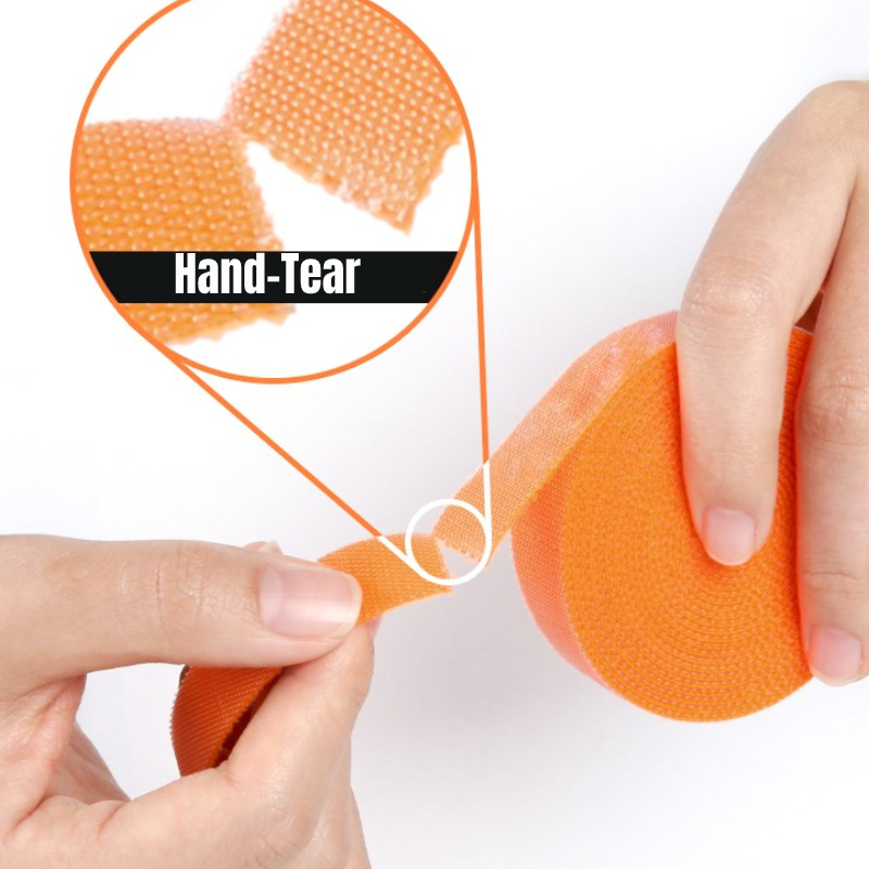 Reusable Hand-Tear Velcro