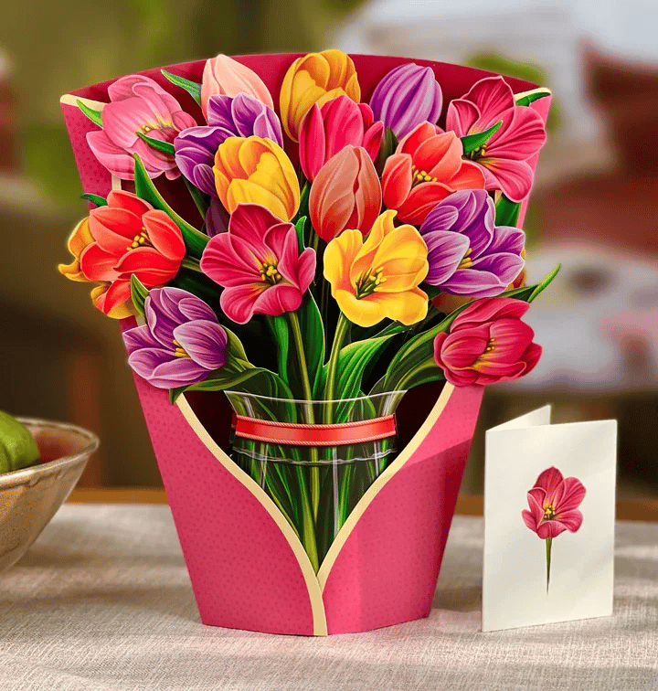 🎁Mother's Day Gift💐Pop Up Flower Bouquet Greeting Card(Buy 3 Free Shipping)